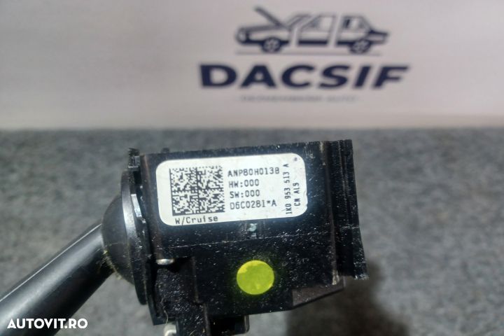 Maneta semnalizare cu tempomat 1K0953513A Volkswagen VW Golf 6 [2008 - 3