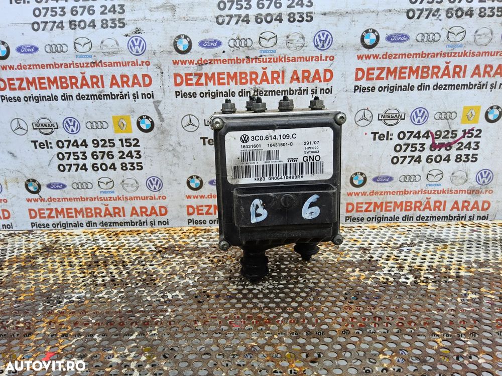 Modul ABS Vw Passat b6 cod 3c0614109c unitate abs ecu calculator abs - 1