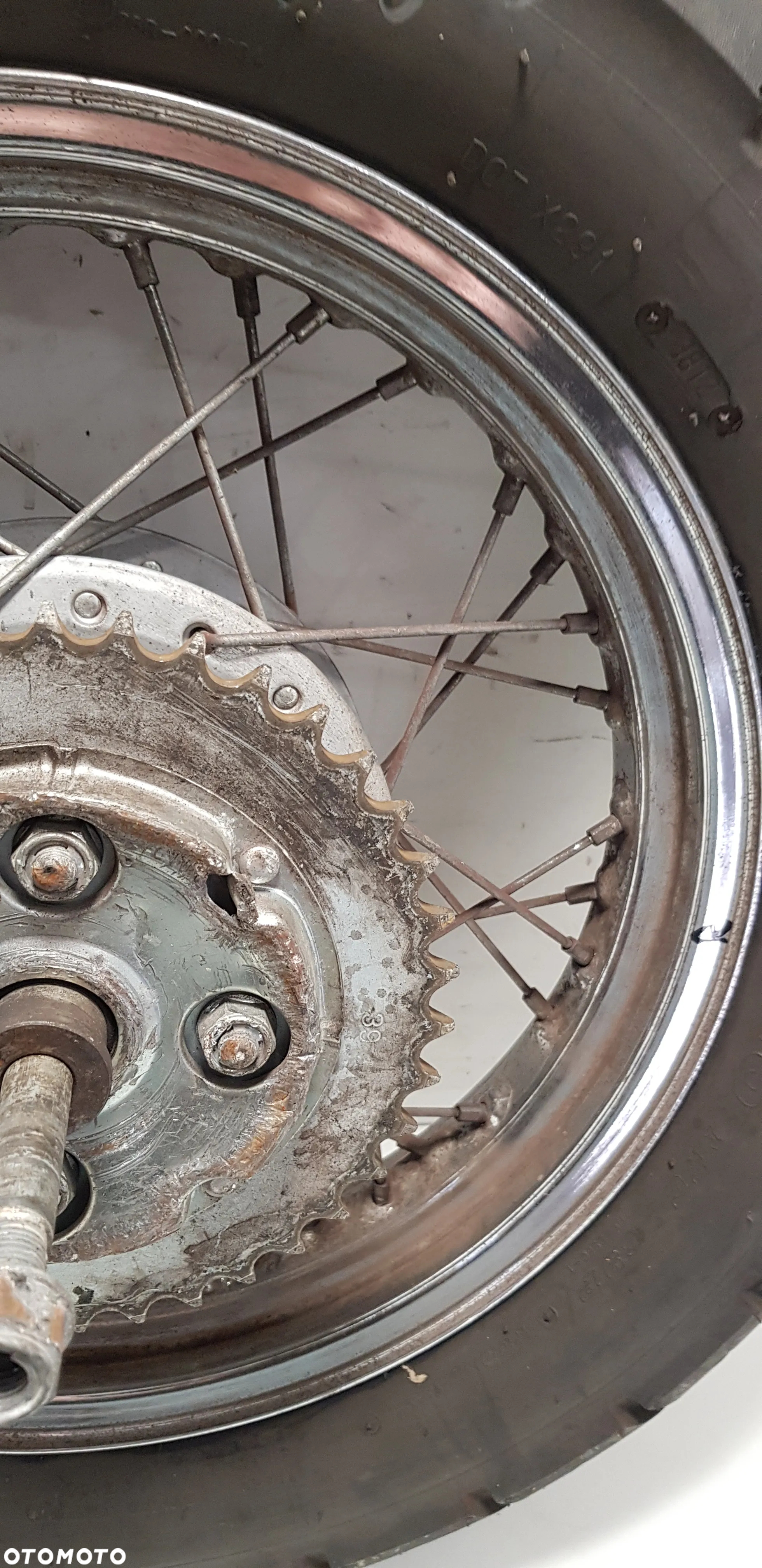 Honda Rebel 125 koło opona felga tył tylne - 2
