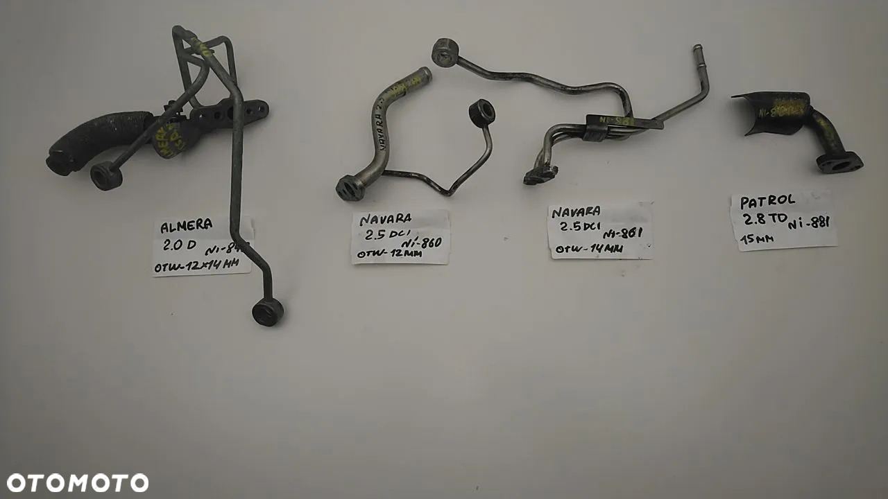 MIX KIA HYUNDAI TOYOTA NISSAN ROVER JAGUAR MAZDA RURKA TURBOSPRĘŻARKI - 6