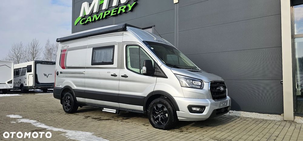 Giottiline GIOTTIVAN 60FT RAPIDO gr. Ford Transit MARKIZA SOLAR 300W KAMERA COFANIA RADIO 2DIN TRUMA DIESEL 4 OSOBOWY - 3