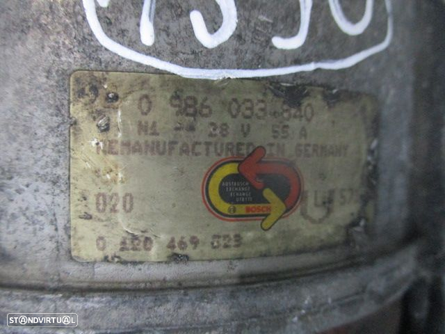 Alternador 0120469023 0986033840 VOLVO FL 614 2001 5.5 210Cv 2P CINZA - 3