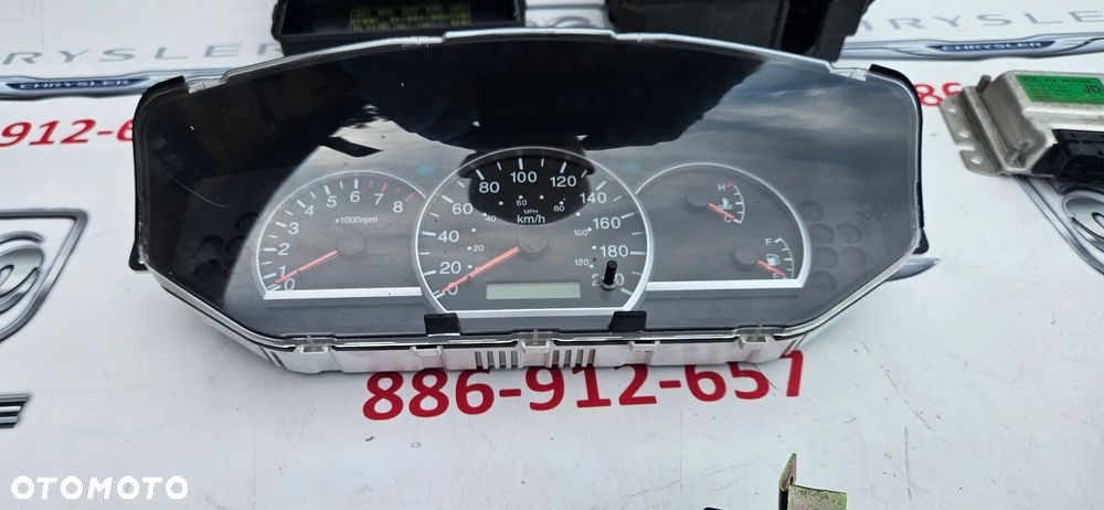 Kia Carens I 1.8 Zestaw startowy do odpalenia auta komputer licznik zegary stacyjka skrzybka bsi  39110-2Y500 - 9