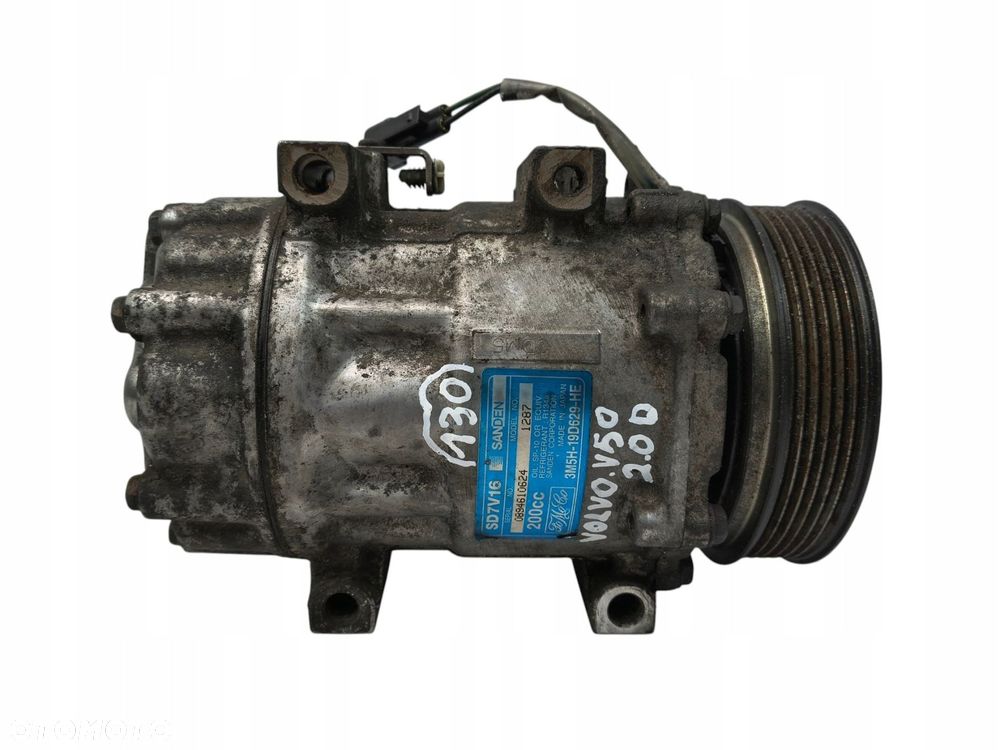 SPRĘŻARKA KLIMATYZACJI Volvo V50 S40 Focus MK2 2.0 D 3M5H-19D629-HE Sanden - 7