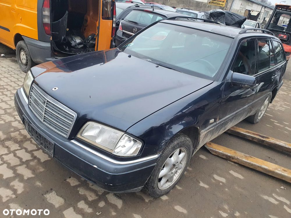 mercedes w202 c klasa 189 maska zderzak lampa grill błotnik drzwi zbiornik paliwa szyba - 1