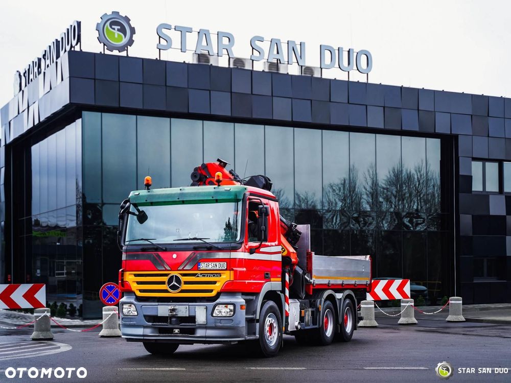 Mercedes-Benz ACTROS 2648 6x4 PALFINGER PK 29002 Fly JIB Euro 5 Wciągarka HDS Żuraw - 8