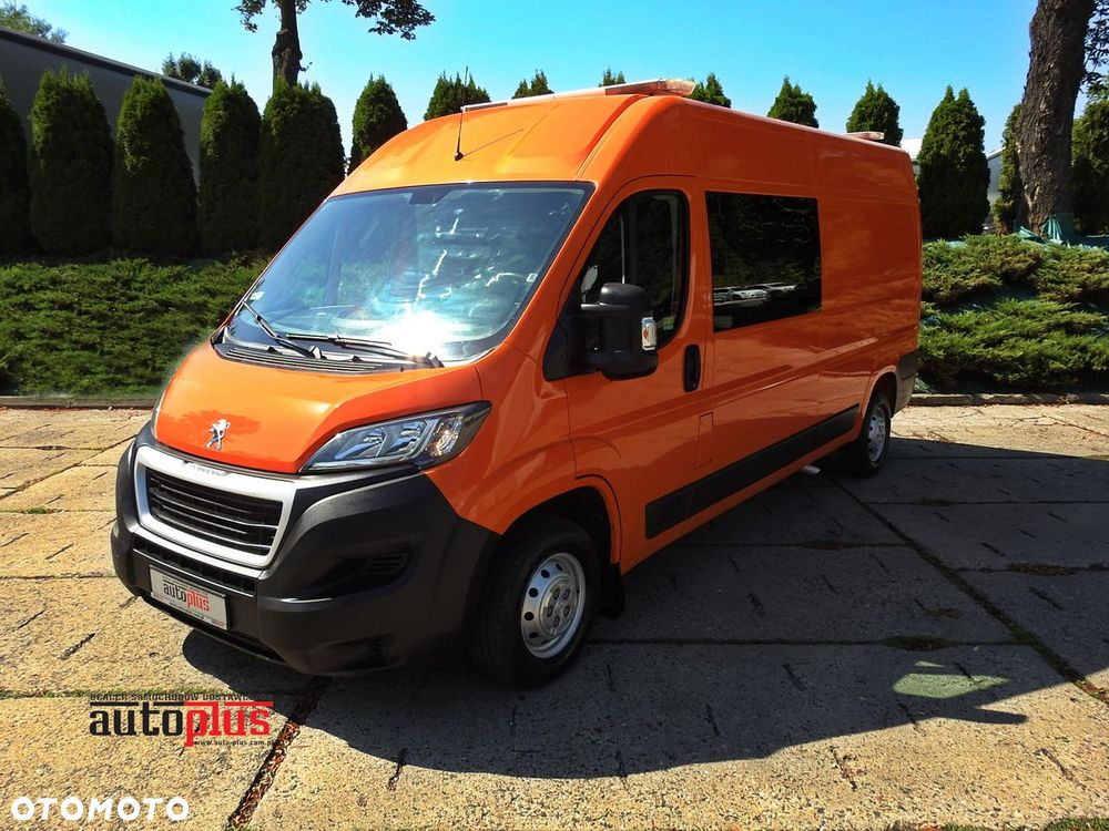 Peugeot BOXER FURGON BRYGADÓWKA  7 MIEJSC KLIMATYZACJA  120KM - 2