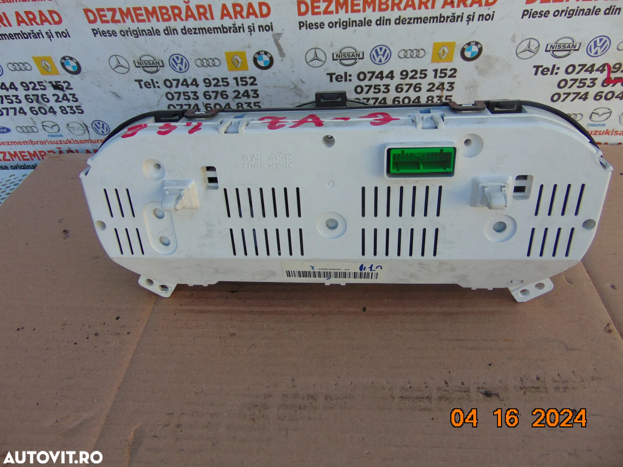 Ceasuri bord Suzuki Vitara 2005-2012 benzina manuala ceasuri grand vitara - 3