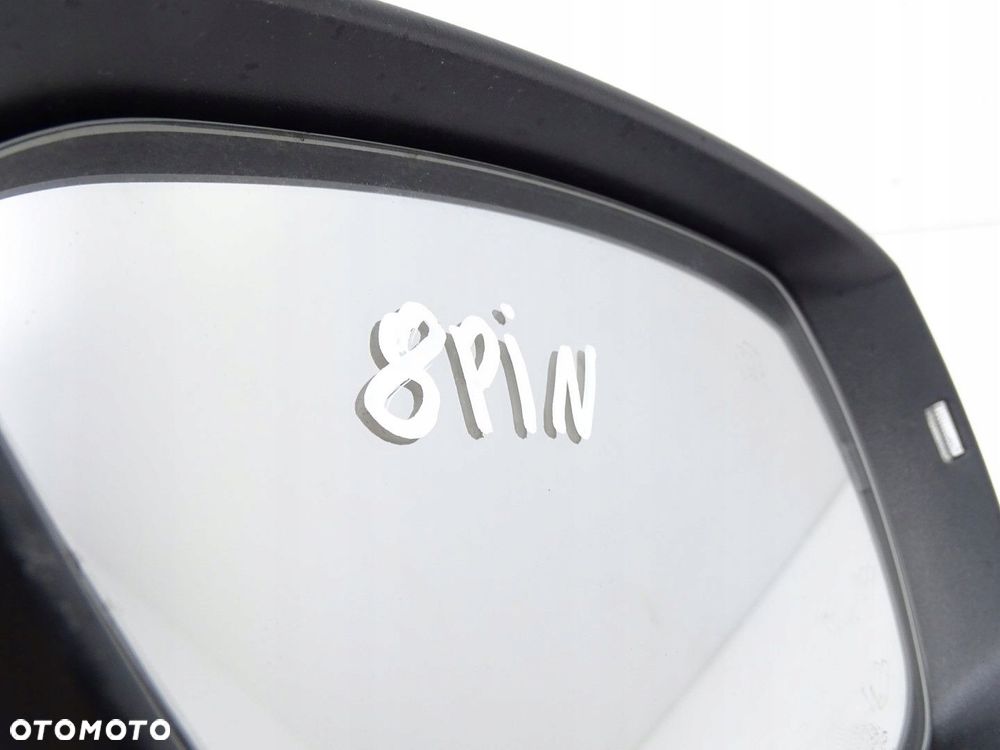 LUSTERKO PRAWY PRZÓD PRAWE PRZEDNIE SKODA OCTAVIA III 5E LA7W 8 PIN - 5