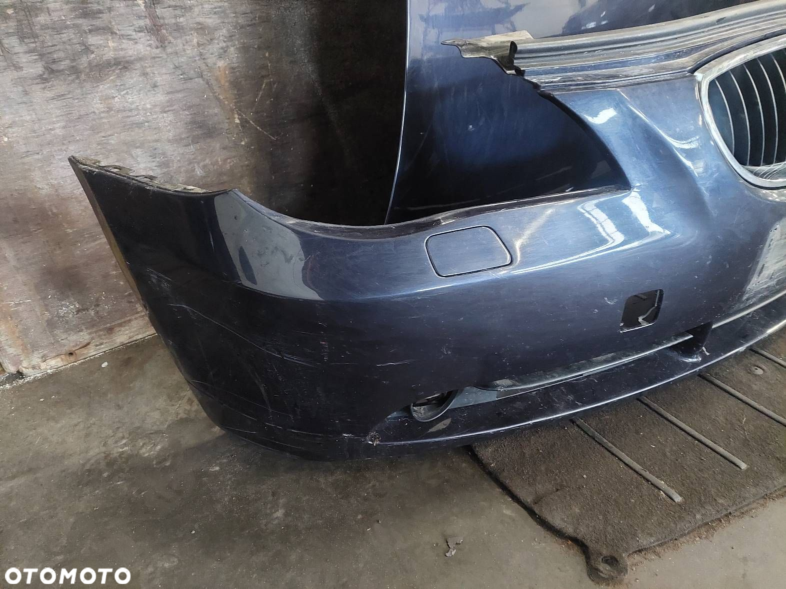 KOMPLETNY PRZÓD MASKA ZDERZAK BŁOTNIKI LAMPY PAS BMW E60 E61 317/5 - 14
