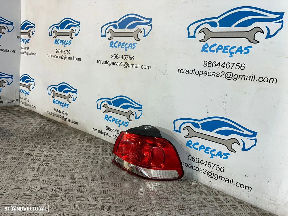 .Conjunto Farolins Tras Traseiros Esquerdo Direito Originais VW VOLKSWAGEN GOLF VI 6 MK6 - 10
