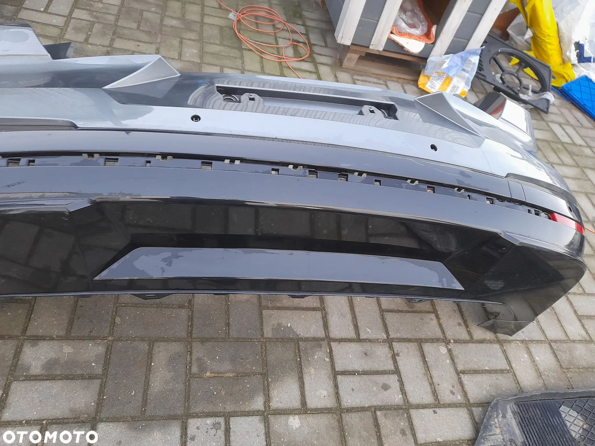 SKODA ENYAQ COUPE RS ZDERZAK TYLNY TYŁ - 1