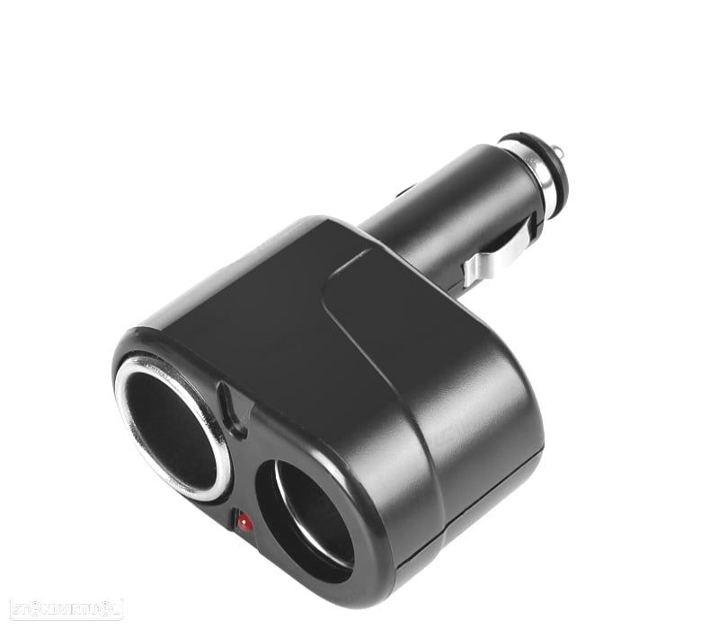CARREGADOR DE ISQUEIRO 12V COM 2 ENTRADAS - 2