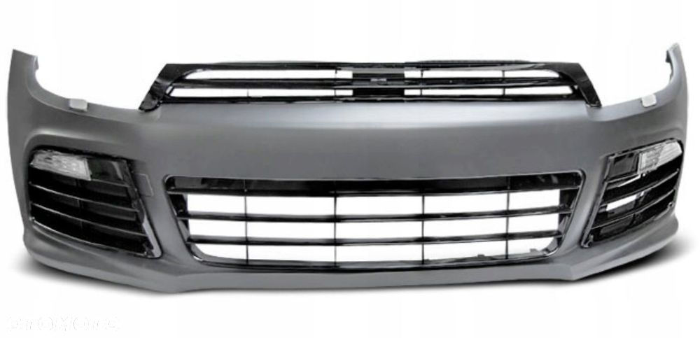 Zderzak Przod kpl Kratki Led R20 R Look Line Tuning VW Scirocco 1k8 2008-14 - 1