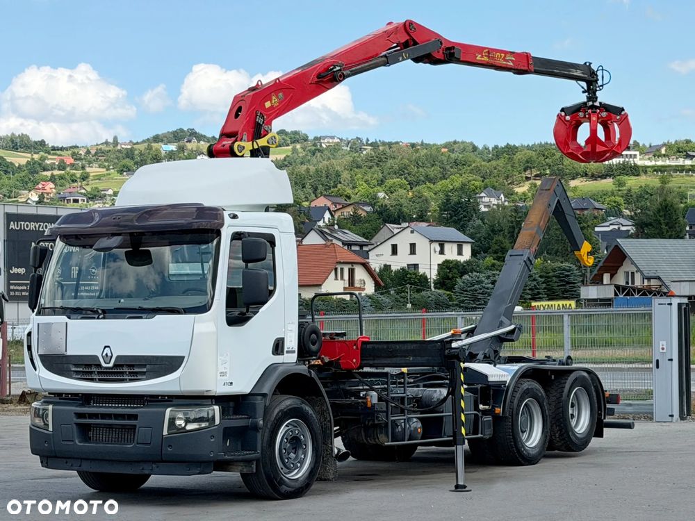 Renault PREMIUM 410 * HAKOWIEC 5,05 m * EPSILON PALFINGER + PILOT * STAN BDB - 2