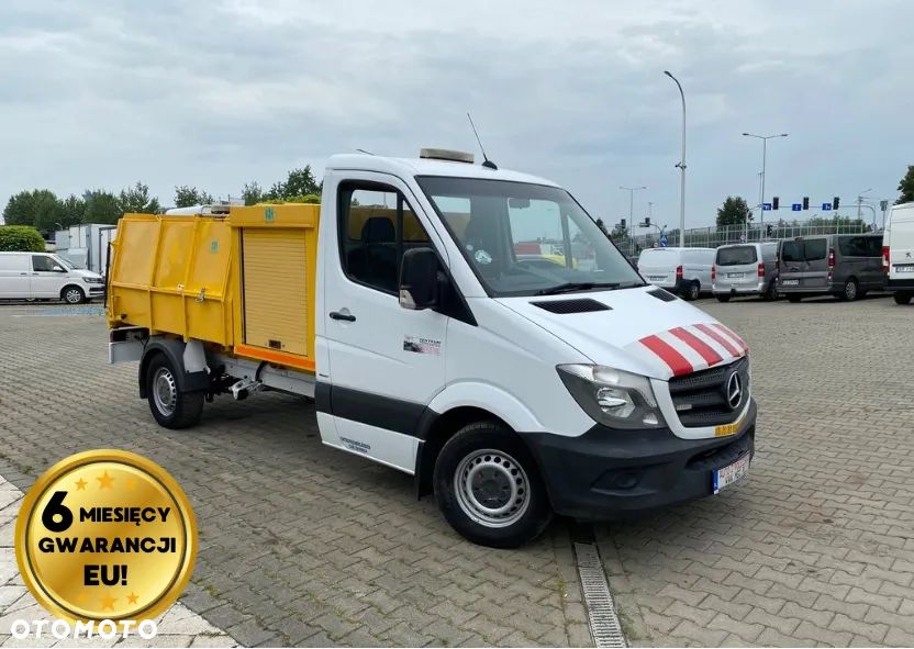 Mercedes-Benz Sprinter 316 CDi Automat / ŚMIECIARKA / ZGNIATARKA / WEBASTO / BEZWYPADKOWY / 1WŁ! - 4