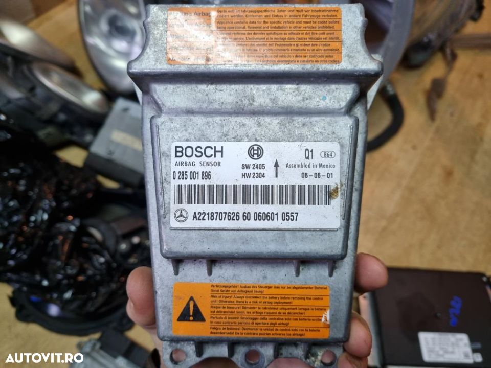 modul airbag mercedes s class w221 non facelift s320 cdi - 1