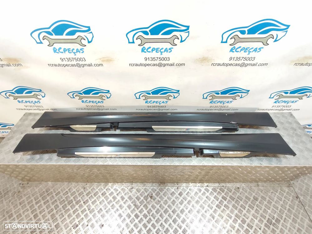 EMBALADEIRA EMBALADEIRAS ESQUERDA DIREITA BMW SERIE 1 E87 PACK M SAIA SAIAS LATERAL LATERAIS - 9
