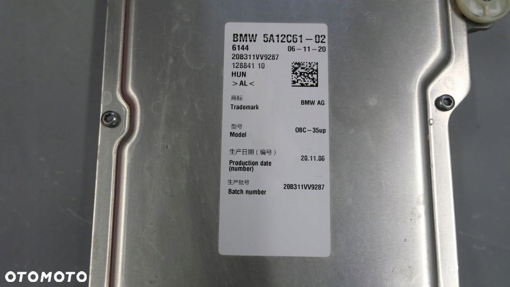 bmw g20 g21 330e hybryda moduł konwerstyer sterownik ładowania 5a12061 - 8