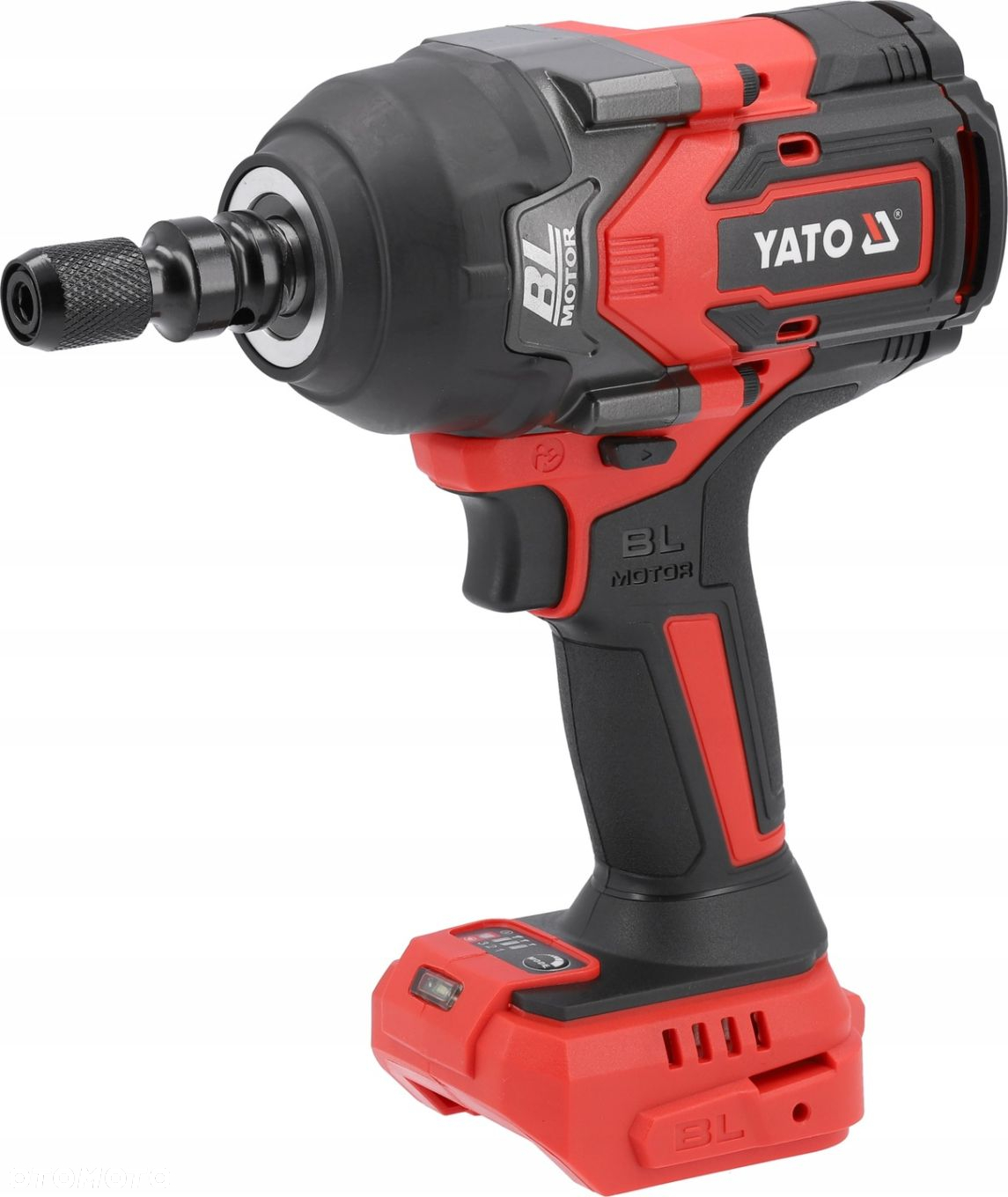 YATO KLUCZ UDAROWY AKUMULATOROWY BEZSZCZOTKOWY 18V 1200NM 1/2 ZAKRĘTARKA - 9