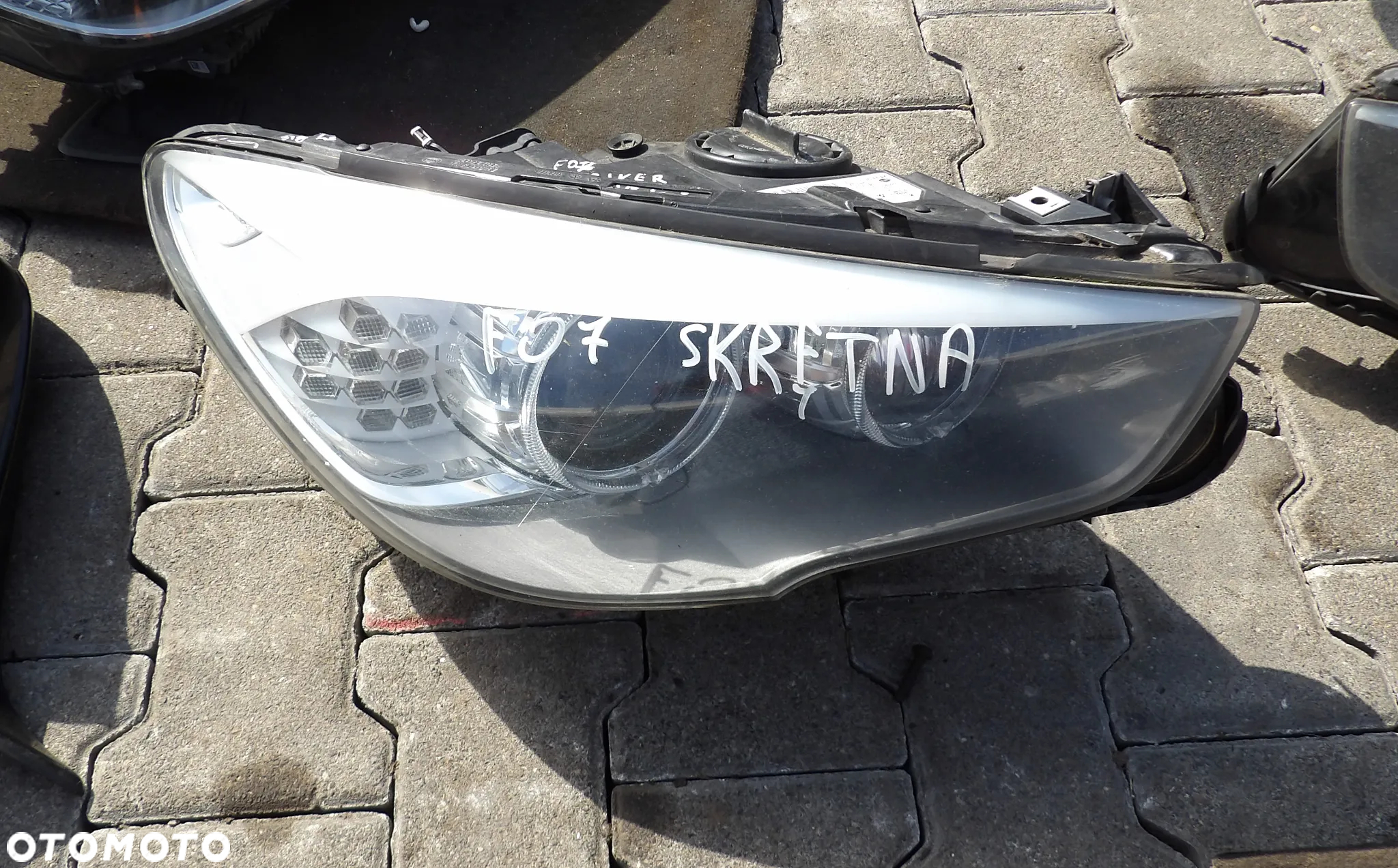 BMW - F07 - LED - SKRĘTNE - PRZED LIFT - KOMPLETNA LAMPA - MODUŁ - CENA DOTYCZY 1 SZT - DEMONTAŻ - 2