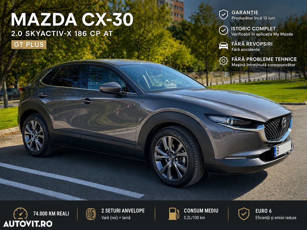 Mazda CX-30 e-SKYACTIV X186 AT MHEV GT+ - 2
