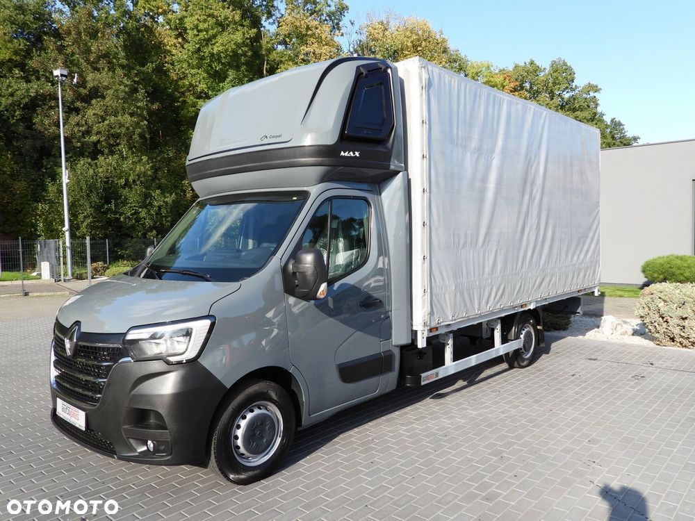 Renault MASTER PLANDEKA 10 PALET WEBASTO TEMPOMAT LEDY PNEUMATYKA KLIMATYZACJA  165KM - 7