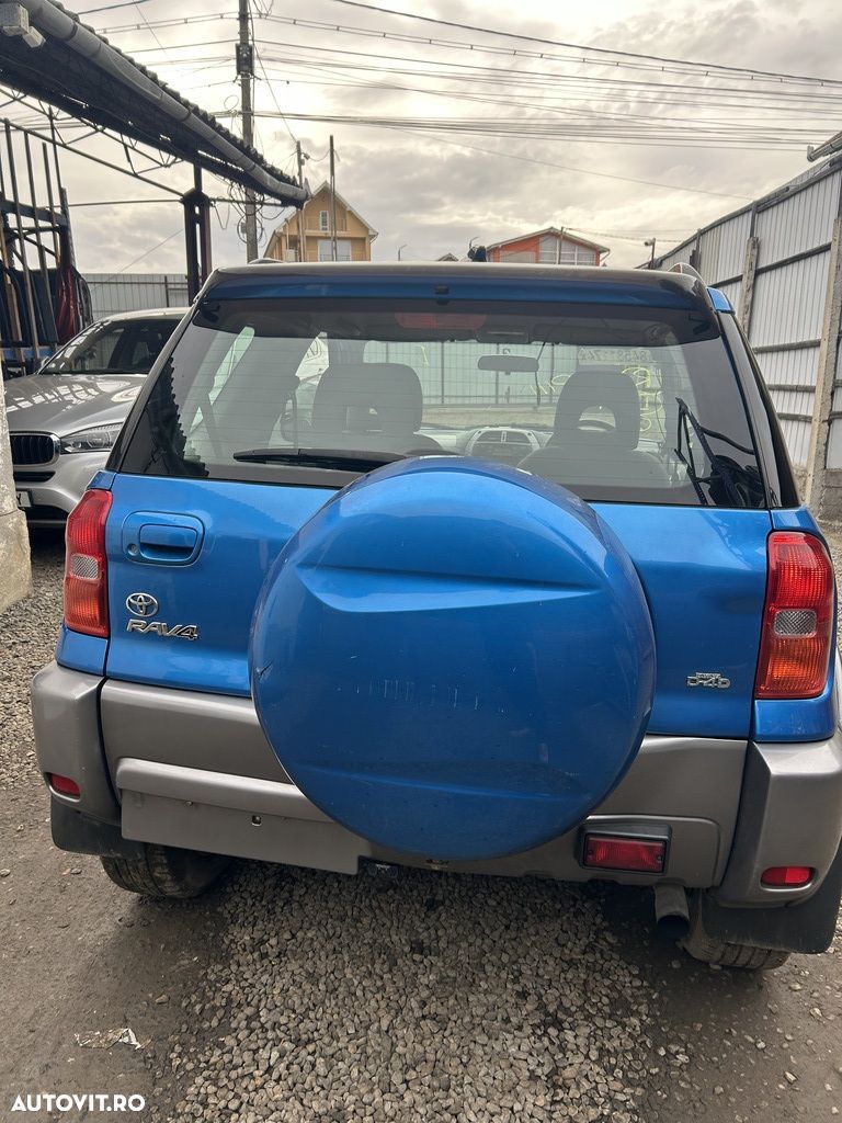Haion Cu Luneta Toyota RAV 4 II 2000 - 2006 SUV 2 Usi ALBASTRU (1208) - 1