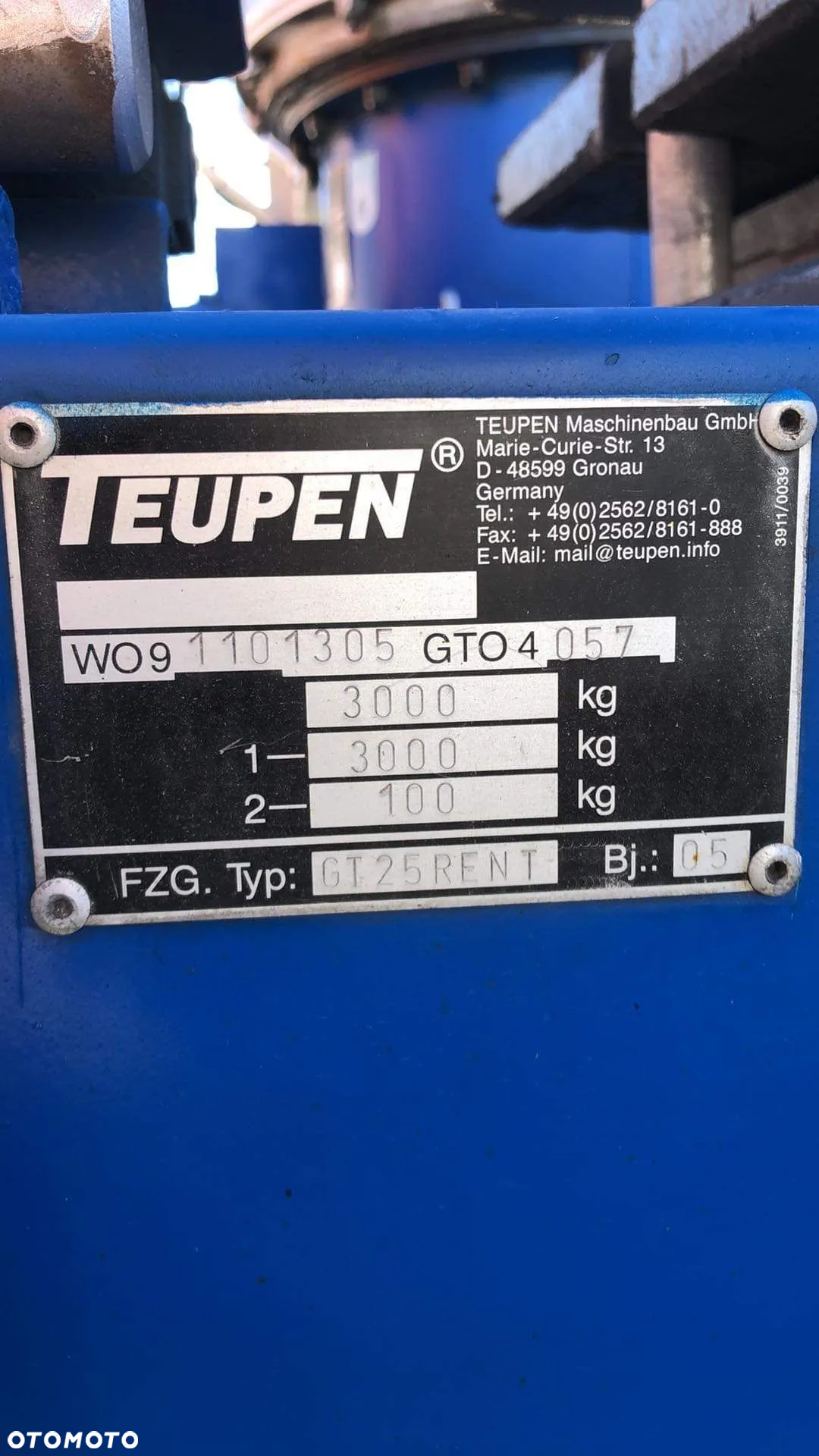 Inny TEUPEN GEPARD 25 T RENT - 7