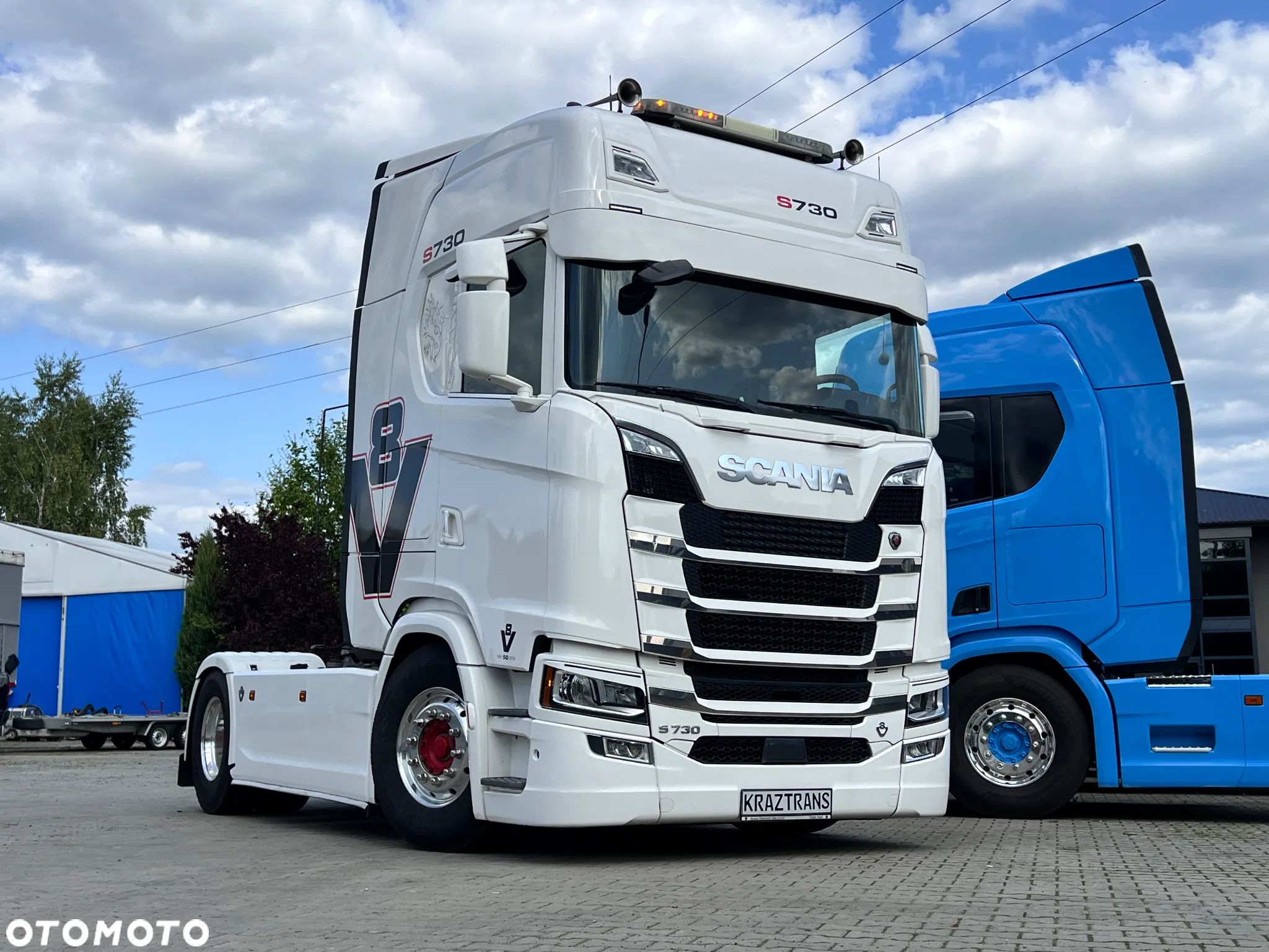 Scania S730 FULL OPCJA  z Niemiec idealny stan ASO kontrakt Scania 2019/20 - 1