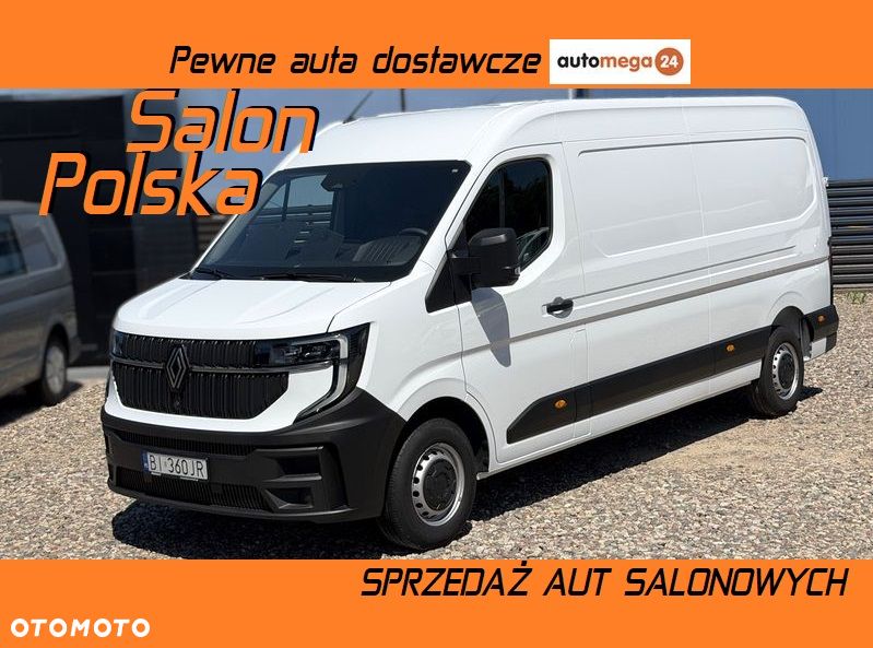 Renault NOWY MASTER L3H2 HOMOLOGACJA cięż. VAT-1 Duża ŁADOWNOŚĆ 1259kg Długa paka 3800mm Objętość 13m3 SPRAWDZONY TRWAŁY SILNIK 2.0DCI ROZRZĄD NA ŁAŃCUCHU Salon Polska Pierwszy wł. Eksploatowany w trasie auto Jak Nowe Gwarancja Fabryczna Renault! - 2