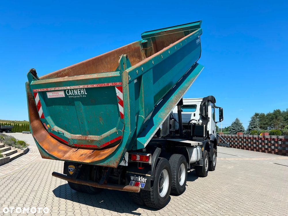 Mercedes-Benz Arocs 4145 AK 8x8 | Wywrotka Carnehl 18 m³ | 82 tys. km | Euro 6 | - 8