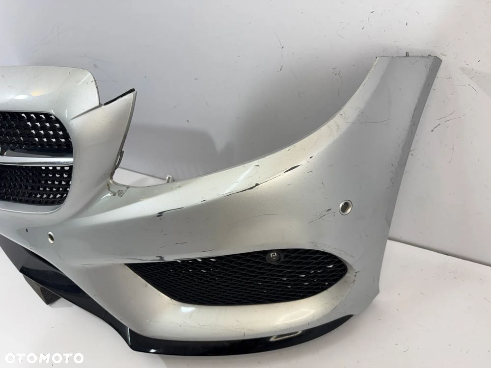 ZDERZAK PRZÓD PRZEDNI MERCEDES C KLASA AMG W205 A205 PIANO BLACK - 6