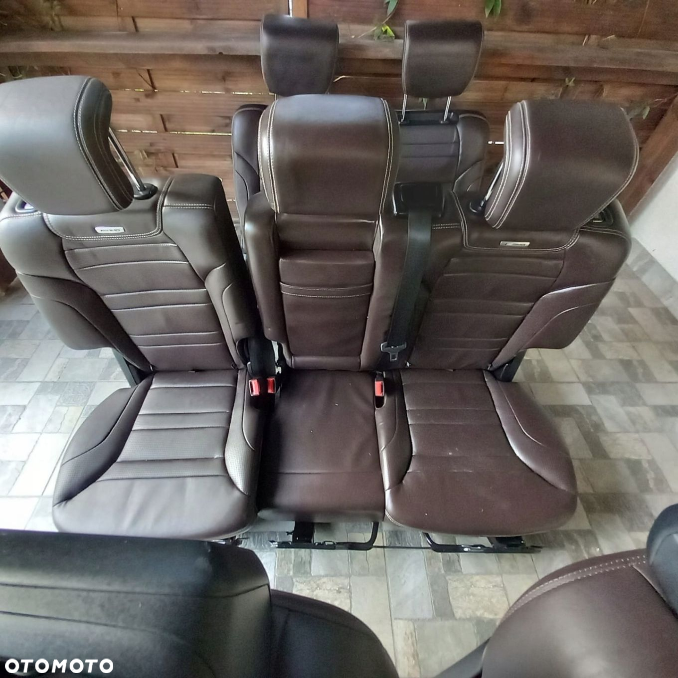 Fotel Fotele Kanapa wnętrze Mercedes GLS X166 AMG 7 MIEJSC MONITORY 15-19R - 10