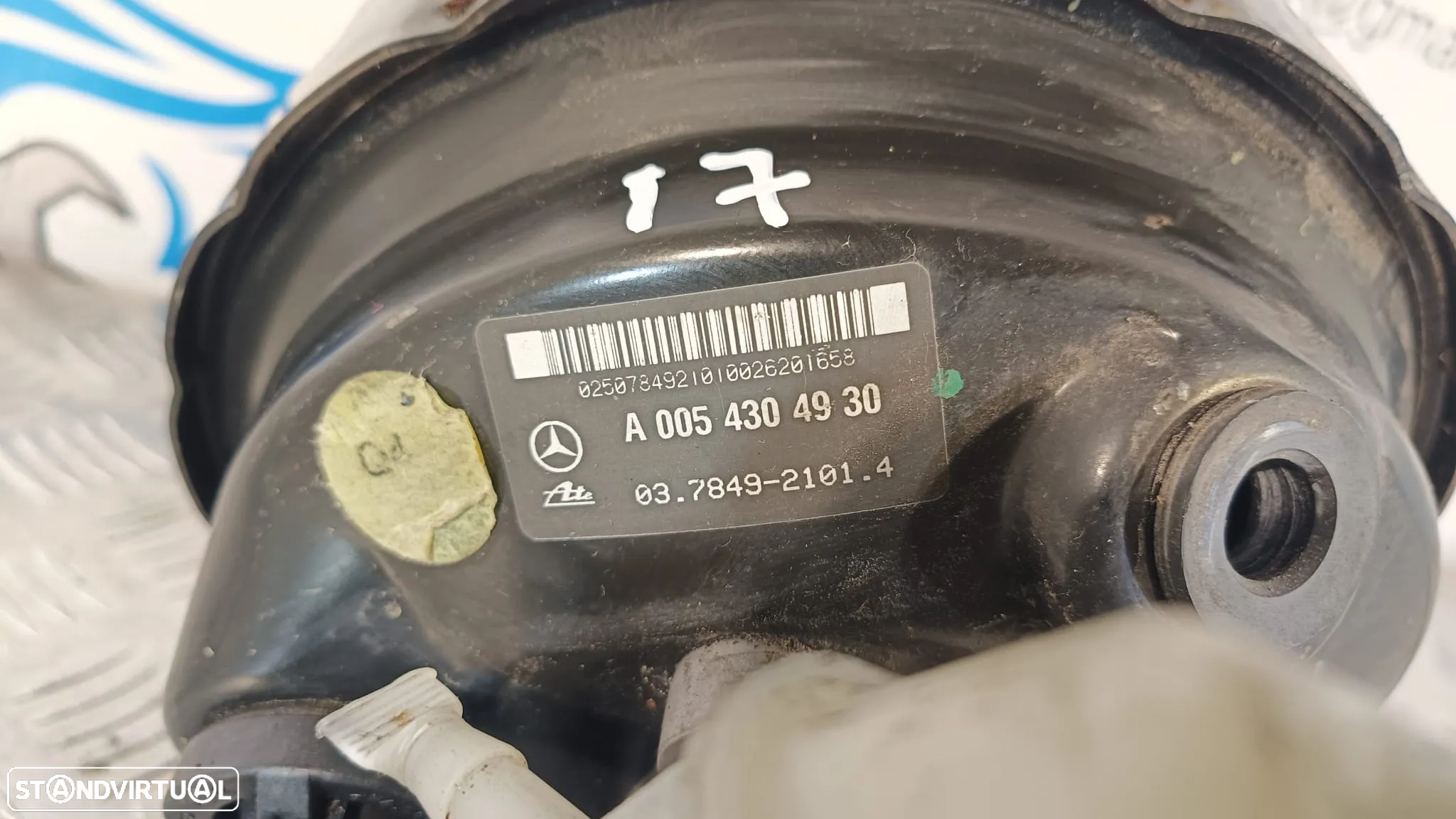SERVOFREIO SERVO FREIO MERCEDES BENZ CLASS C W203 CL203 COUPE A0054304930 0054304930 CLASS C W203 CLK C209 BOMBA DEPOSITO RESERVATORIO LIQUIDO TRAVÕES - 4