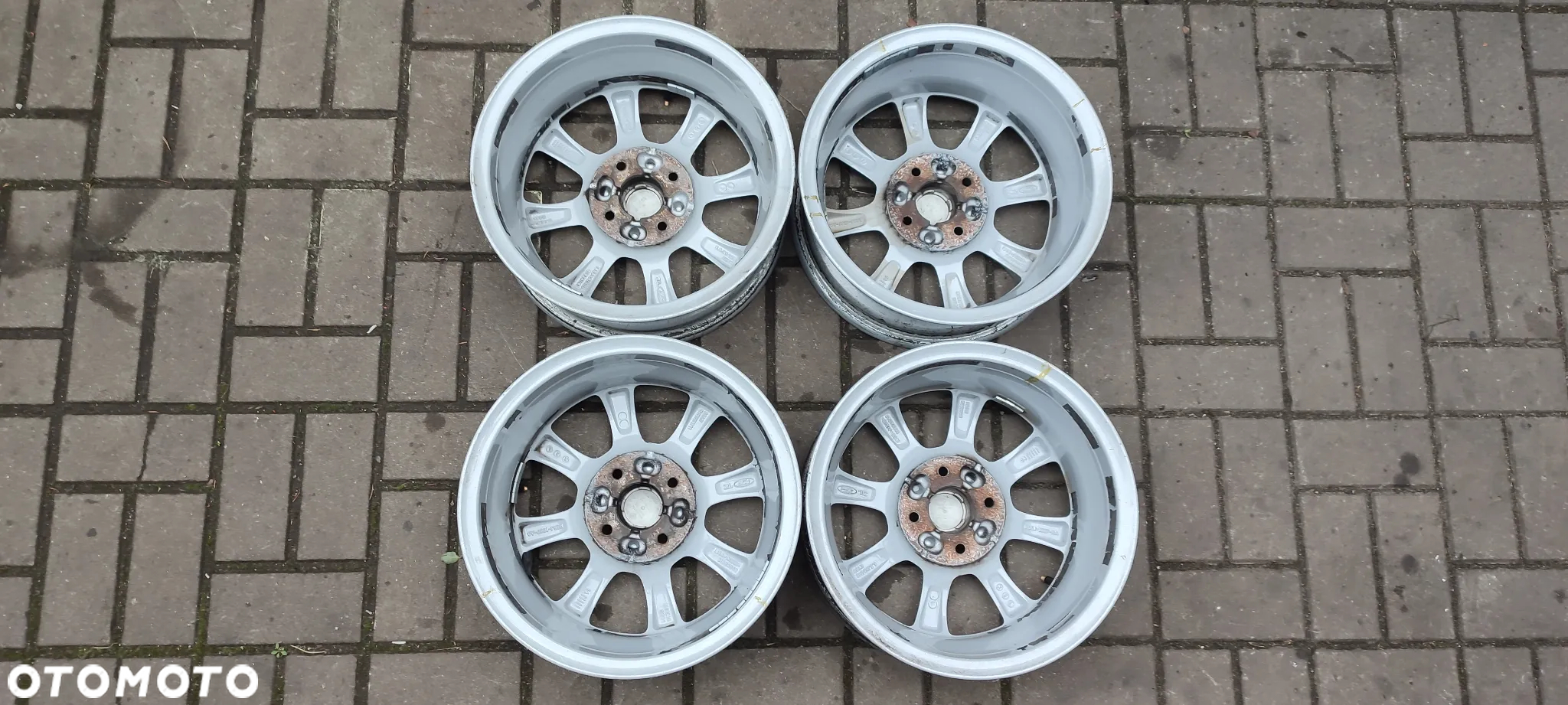 FELGI ALUMINIOWE 9S5J1007AA 4x98 5,5Jx14 CALI ET 35 FORD KA MK2 FIAT 500 4 SZTUKI KOMPLET - 11