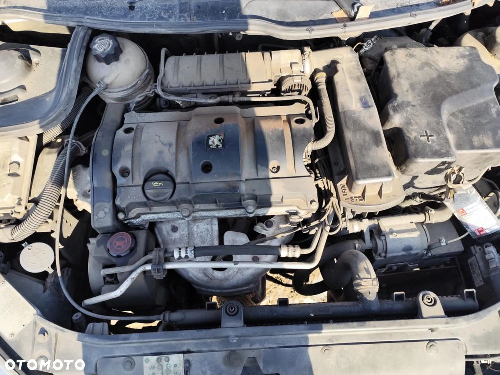 peugeot 206 cc silnik 1.6 16v NFU skrzynia sanki belka przód tył wahacz zacisk zwrotnica - 2