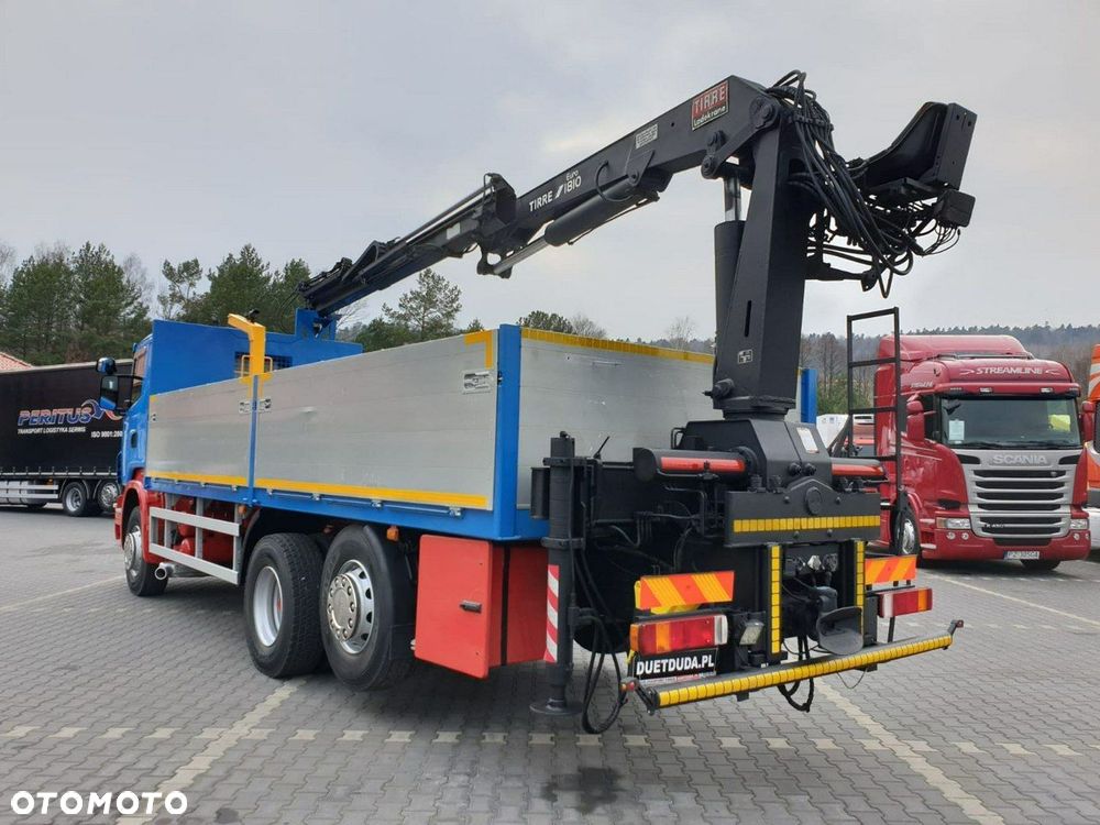 Scania R 400 LB 6x2 HDS Budowlanka Widły Oś Skrętna Super Stan - 7