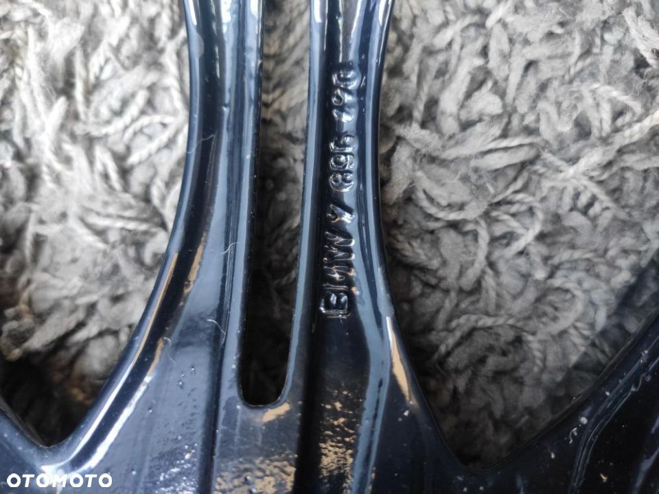 Oryginalne czarne felgi BMW 18 5x120 M pakiet Styling 135 E46 e36 E90 X3 F25 Z3 Z4 E81 E87 F30 E60 F10 F30 F34 JR 7896470 8j ET47 8.5j ET50 7915635576 - 31