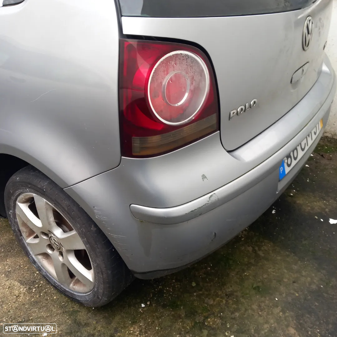 vw polo 9n  9n2 para pecas ( ja nao tenho a frente ) - 4