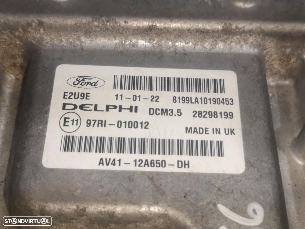 CENTRALINA DO MOTOR UCE FORD KUGA CBV - 1