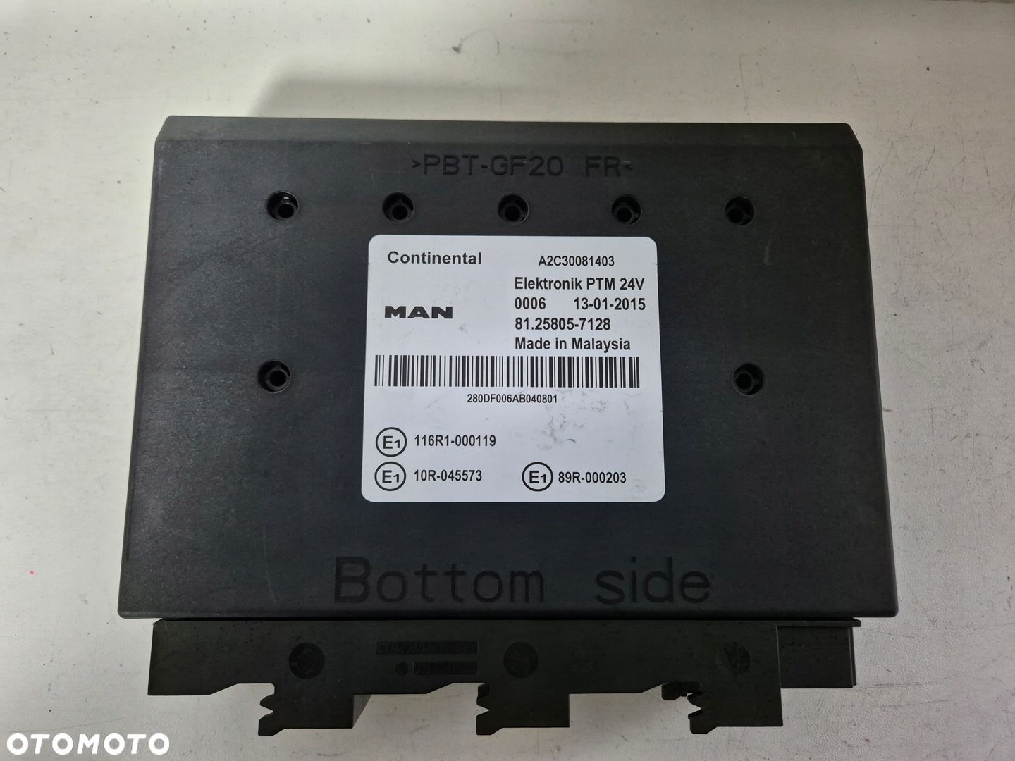 STEROWNIK KOMPUTER MODUŁ PTM MAN TGL TGM TGX TGS 81258057128 - 1