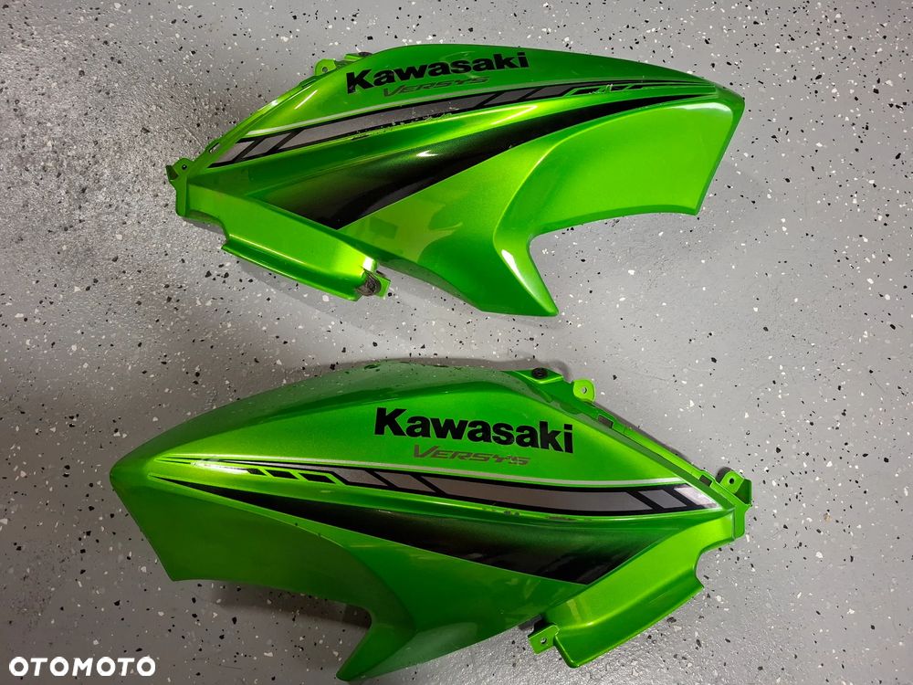 Kawasaki KLE 650 Versys owiewka czacha czasza boczek - 9