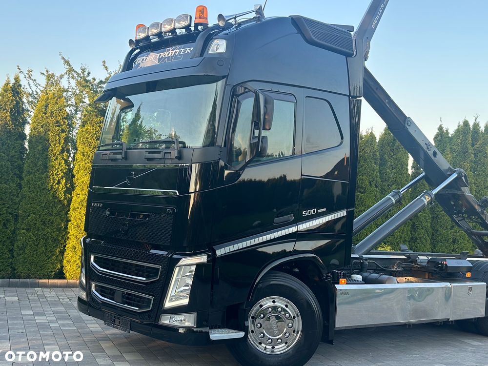 Volvo / FH 500 / 6X2 / HAKOWIEC / MEILLER -KIPPER 21-67/ Oś-SKRĘTNA-PODNOSZONA / - 19