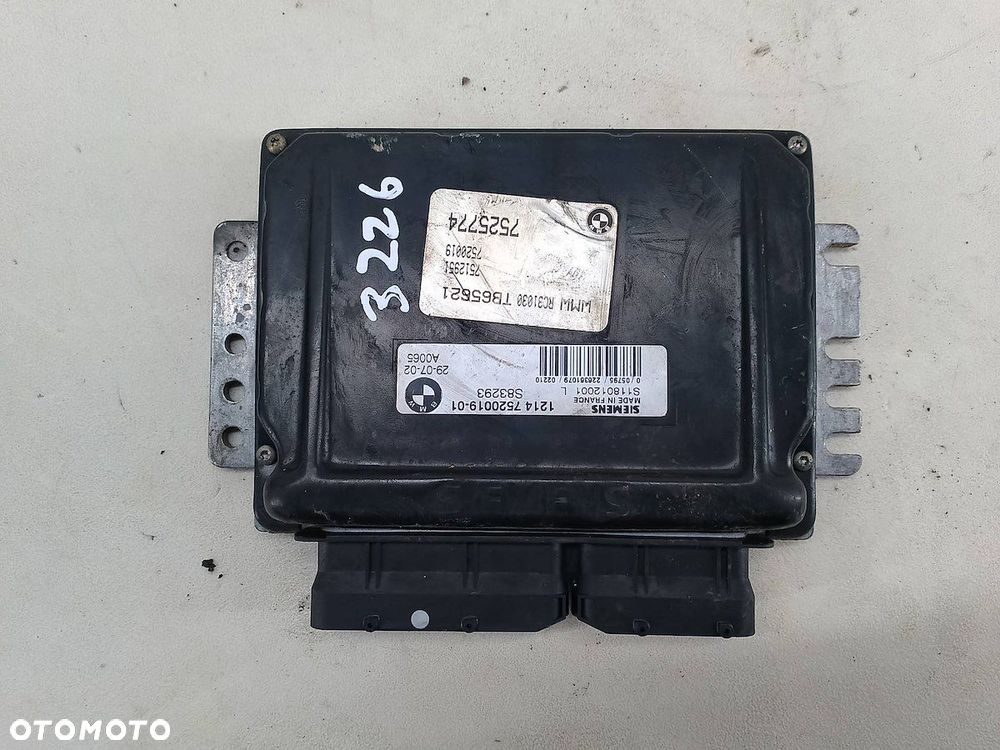 KOMPUTER, STEROWNIK MINI R50 7525774 7512951 7520019  7520019 1.6 16V - 2