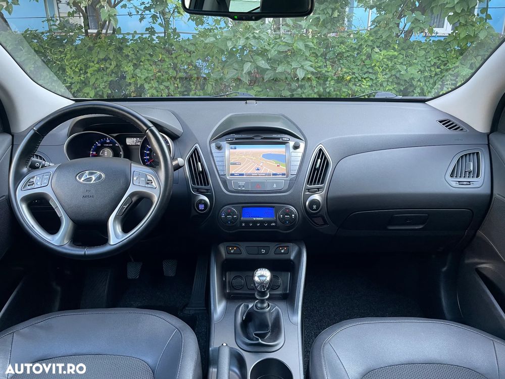 Hyundai ix35 1.7 CRDI 2WD blue Finale Gold - 8