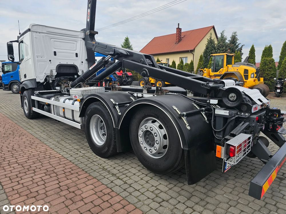 Mercedes-Benz ACTROS 2545 HAKOWIEC HYVA 22tony 6X2 Salon PL! - 16