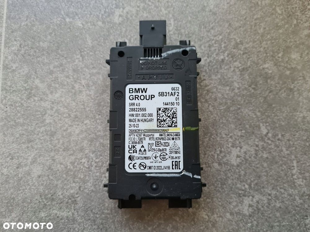 BMW X7 G07 X1 U11 G70 CZUJNIK ASYSTENT PASA RUCHU 5B31AF2 RADAR - 3