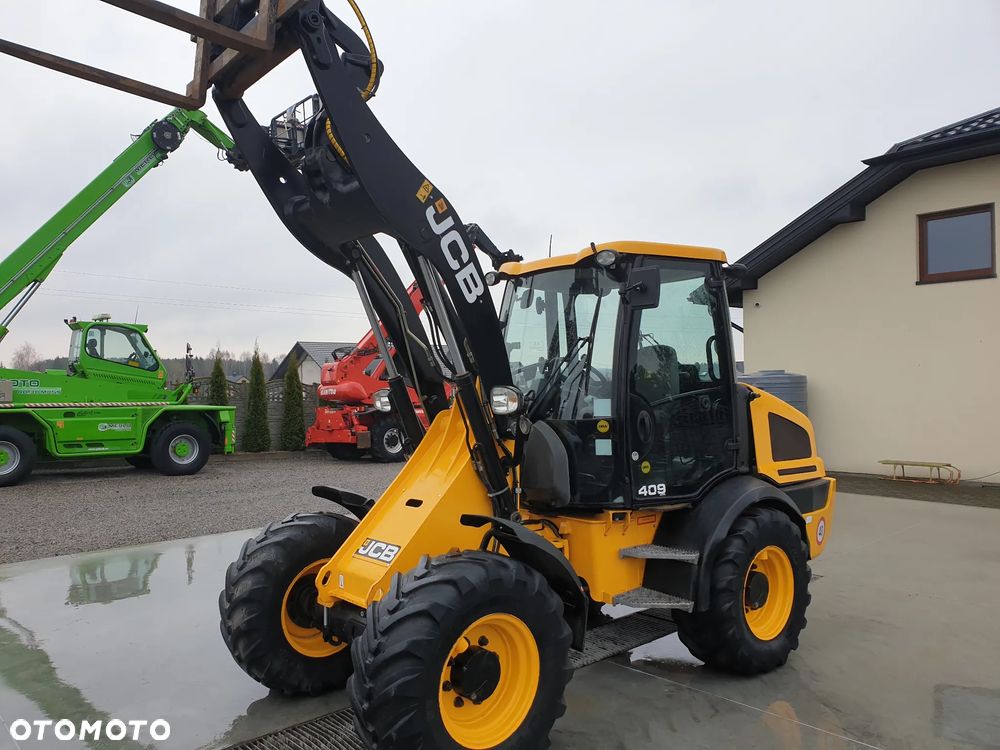 JCB 409 AGRI 40 KM/H WIDLY/ŁYŻKA SPROWADZONA SUPER STAN - 27
