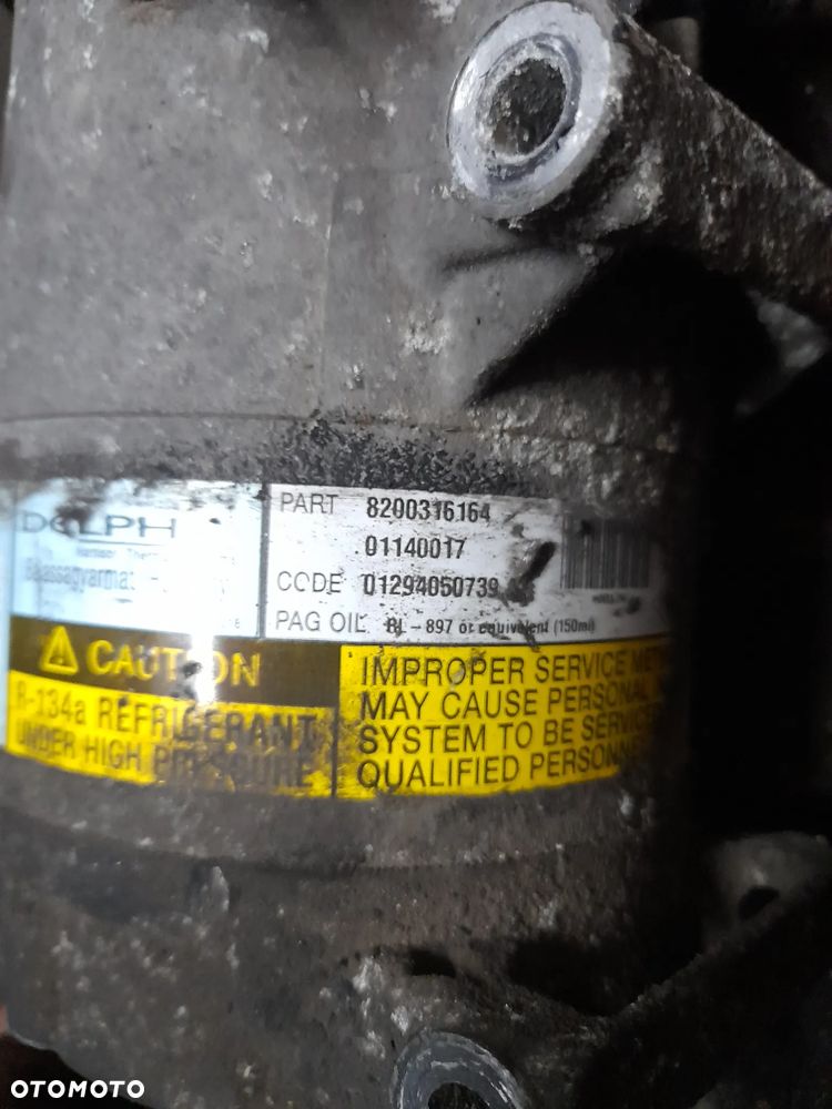Kompresor sprężarka klimatyzacji Renault Megane II Scenic II 1.5 DCI 8200316164 - 2
